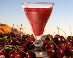 Dubonnet Rouge and Cherry Cocktail