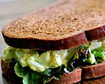 Egg Salad and Watercress Sandwich