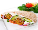 Pita Pocket Crab Salad