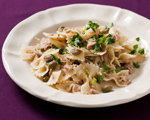 Farfalle with Tuna, Lemon and Capers