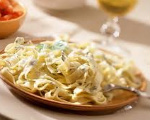 Creamy Sausage Fettuccini