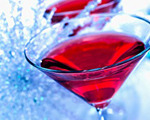 Fireside Cosmo Wine Cocktail