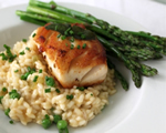 Puffy Fillets and Asparagus
