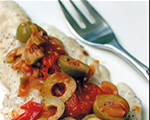 Fish with Olives and Salsa