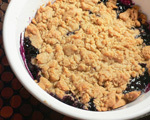 Fresh Blueberry Crisp