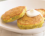Fresh Corn Cakes with Chives