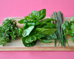 Fresh Herb Edamame Topper