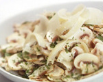 Fresh Mushroom, Parmesan and Parsley Salad