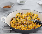 Fresh Sage and Brown Butter Fettuccine with Pine Nuts