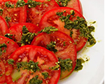 Fresh Tomatoes and Pesto