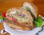 Garden Topped Burger