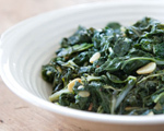 Garlic and Balsamic Mixed Greens