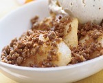 Gingersnap Baked Pears
