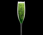 Gorgeous in Green Champagne Cocktail