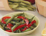 Green Beans with Peppers