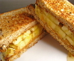 Grilled Peanut Butter and Banana Sandwich