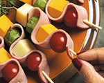 Ham and Cheese Kabobs