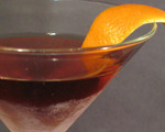 Hanky Panky with Orange Cocktail