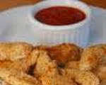 Healthy baked chicken fingers