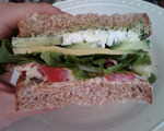 Hearty Veggie Sandwich