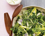 Herb and Endive Salad with Lime Dressing
