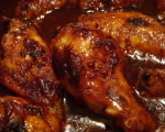 Honey-Glazed Grilled Chicken Thighs