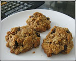Honey Oatmeal Cookies