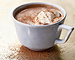 Hot Chocolate with Berry Liquor