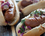Hot Dogs and Spicy Slaw