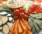 Hot Pepper Cheese Veggie Dip