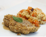 Hummus Crusted Chicken