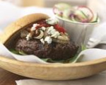 Jalapeno Blue Cheese Burgers