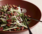 Kale & Apple Salad with Pancetta and Pecans