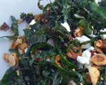 Kale with Walnuts and Parmesan