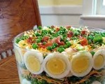 Layered Spinach Salad