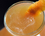 Lemon and Rum Sour Cocktail