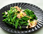 Lemon Green Beans with Almonds