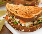 Light Shrimp Louis Salad Sandwich