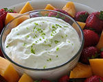 Lime Fruit Dip