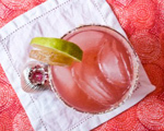Lingonberries Margarita Cocktail