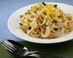 Linguine with Creamy Gorgonzola Sauce