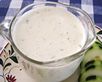 Low-Fat Creamy Garlic Dressing