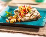 Mahi-Mahi with Blood Oranges and Avocado Salsa