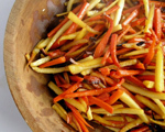 Maple Glazed Root Vegetables