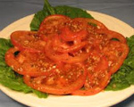 Marinated Sliced Tomatoes