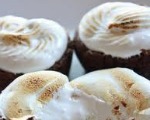 Snow Topped Brownie Mounds