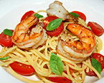Mediterranean Shrimp with Fresh Tomatoes and Basil