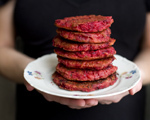 Millet and Beetroot Burgers