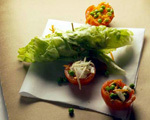 Mini Tomato Salad Halves