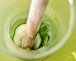 Mint, Basil, Cucumber and Lime Fizz